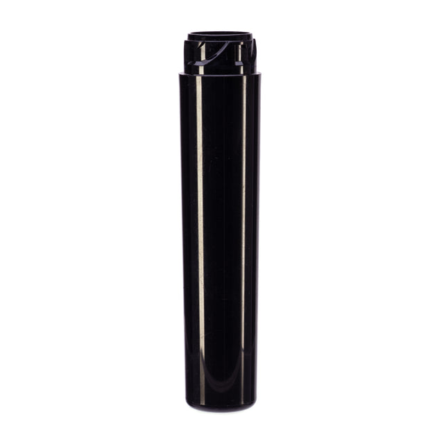 3.3" Tall 10 ml PP Tube (16mm) - Black - Plastic Tube | General Bottle Supply