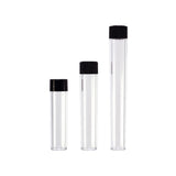 2.7" Tall 8 ml PS Tube (16mm) - Clear - Plastic Tube | General Bottle Supply