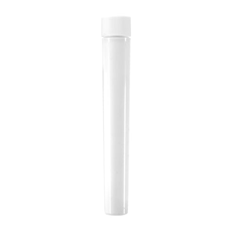4.7" Tall 15 ml PP Tube (16mm) - White - Plastic Tube | General Bottle Supply