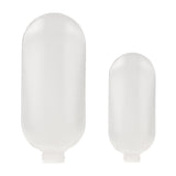 2 oz Princess Oval HDPE Bottles - Natural - Plastic Bottle | General Bottle