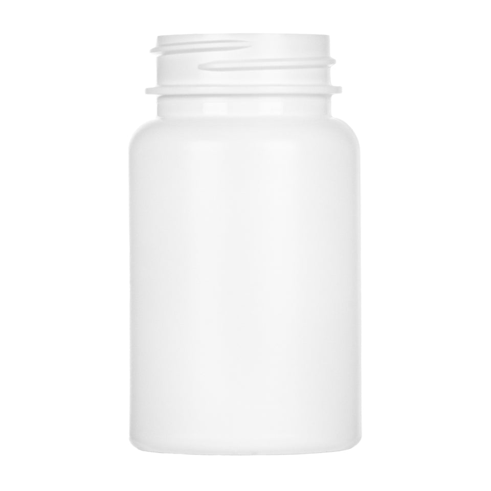100 cc Round Packer HDPE Bottles - White - Plastic Bottle | General Bottle Supply