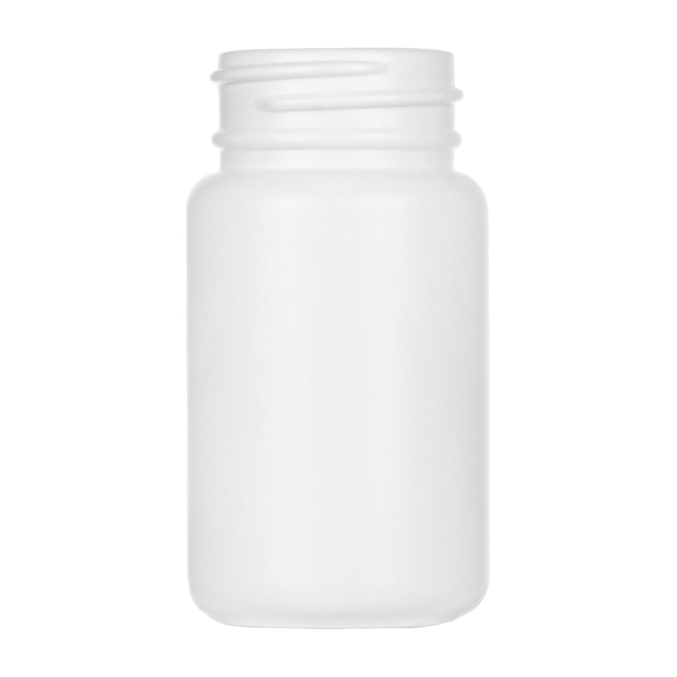60 cc Round Packer HDPE Bottles - White - Plastic Bottle | General Bottle Supply