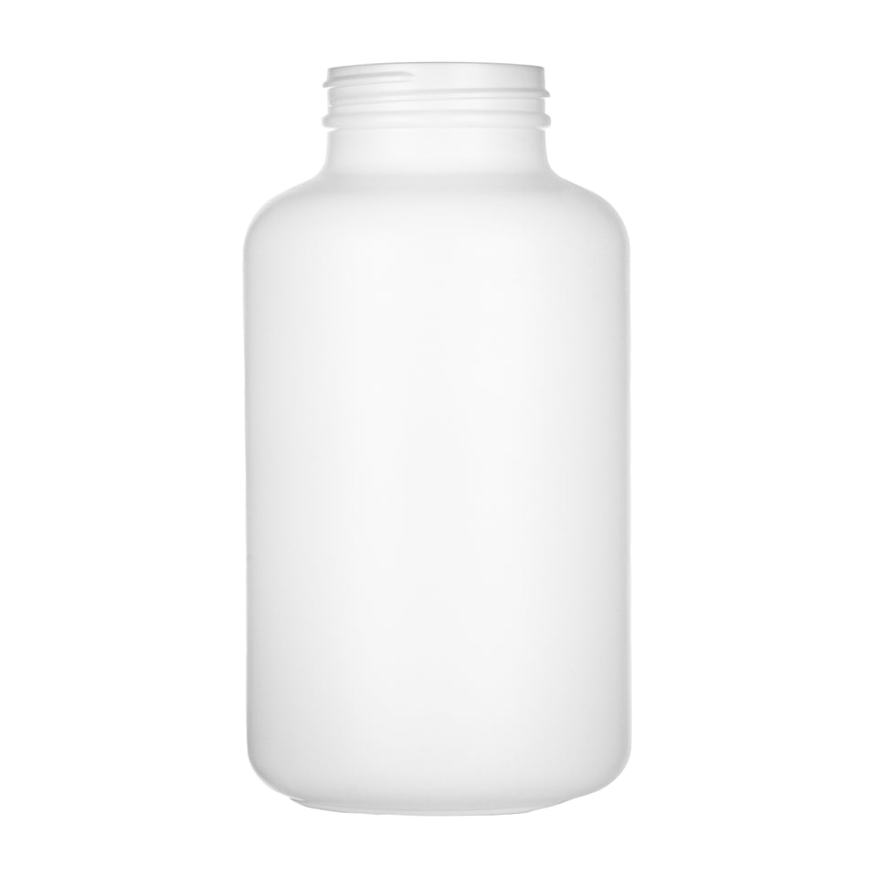 750 cc Round Packer HDPE Bottles - White - Plastic Bottle | General Bottle Supply