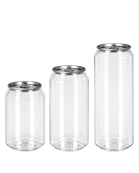 16oz PET can & lid - | General Bottle Supply