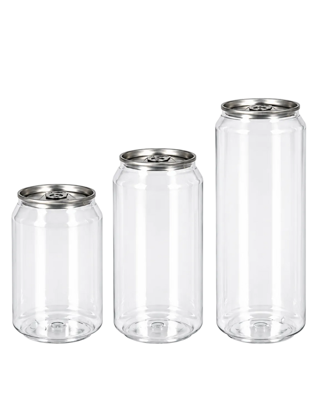 8oz PET can & lid - Plastic Bottle | General Bottle Supply