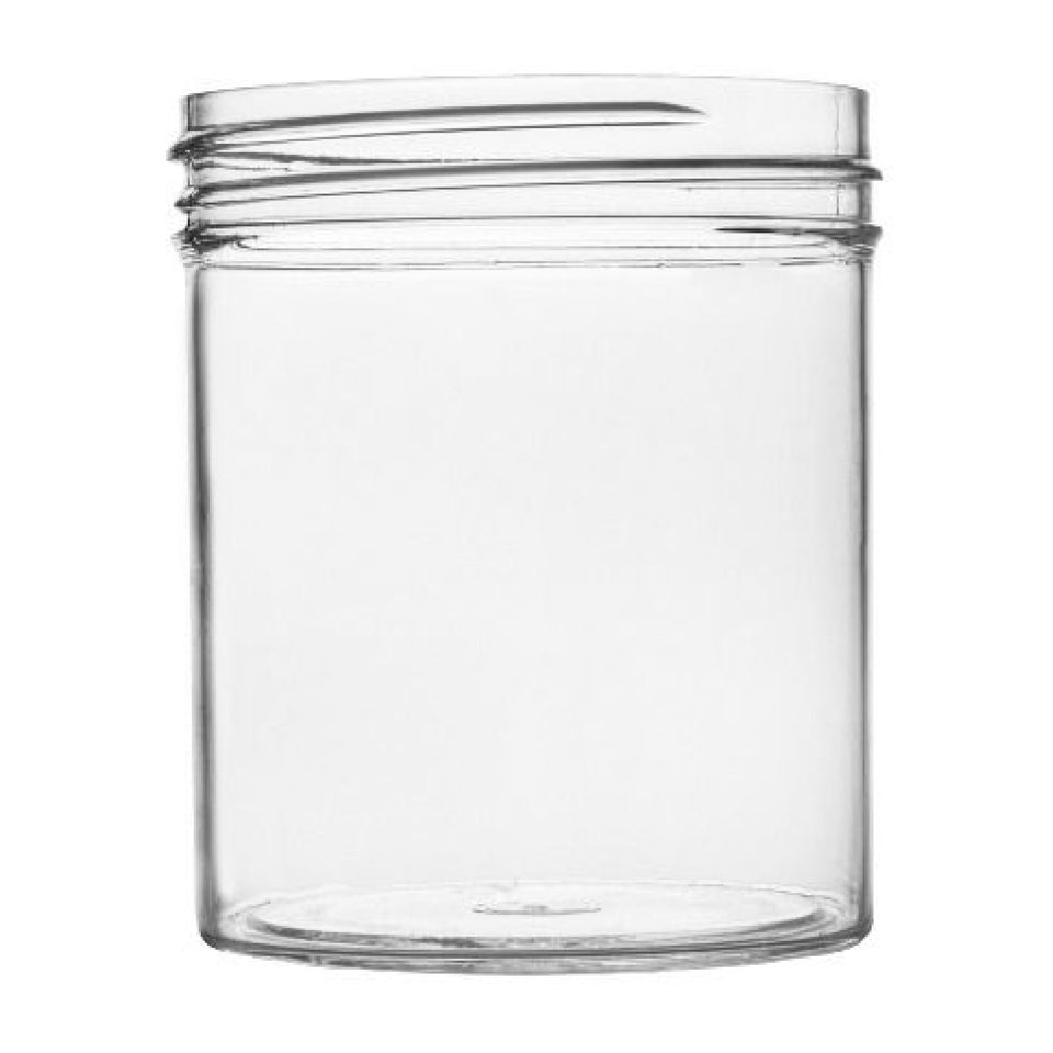 4 oz Single Wall Jar PS - Clear (58/400) - Plastic Jar | General Bottle Supply