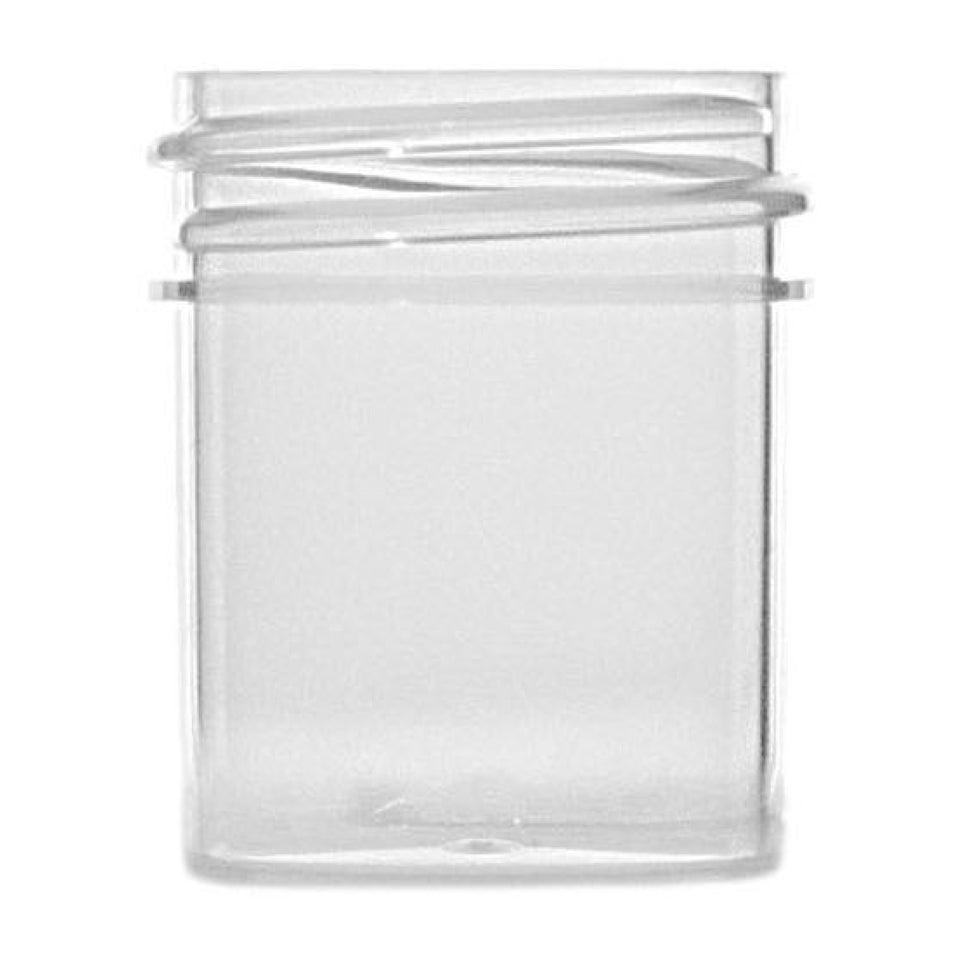 0.5 oz Single Wall Polypropylene - Natural - Plastic Jar | General Bottle Supply