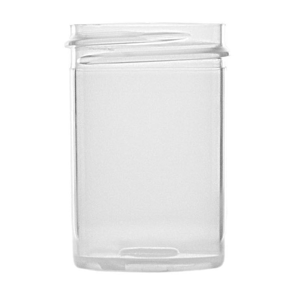 1 oz Single Wall Polypropylene - Natural (43/400) - Plastic Jar | General Bottle Supply