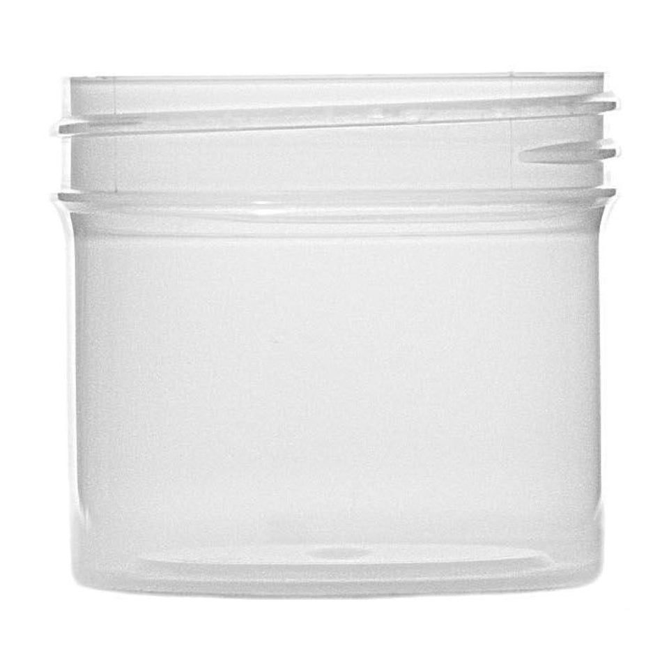 2 oz Single Wall Polypropylene - Natural (53/400) - Plastic Jar | General Bottle Supply