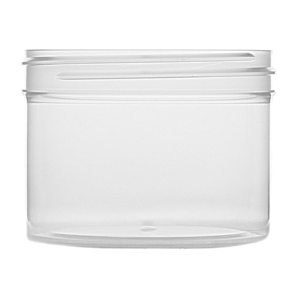 8 oz Single Wall Polypropylene - Natural (89/400) - Plastic Jar | General Bottle Supply