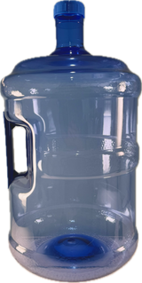 5 Gallon PET Water Bottle with Handle & Cap - Plastic Bottle | General Bottle Supply