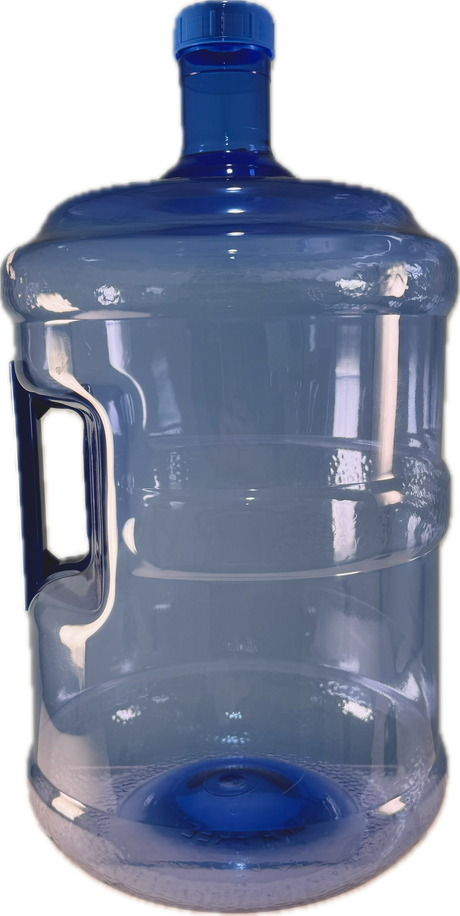 5 Gallon PET Water Bottle with Handle & Cap - Plastic Bottle | General Bottle Supply