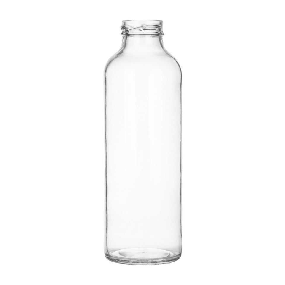16 oz Tall Juice Bottle - Glass Bottle | General Bottle Supply