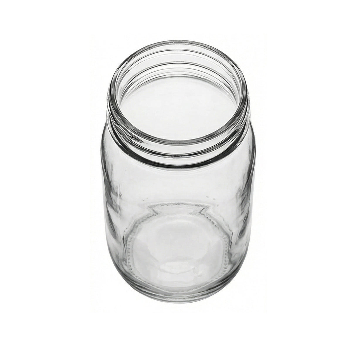 16 oz Universal Glass Jar - Flint - Glass Jar | General Bottle Supply
