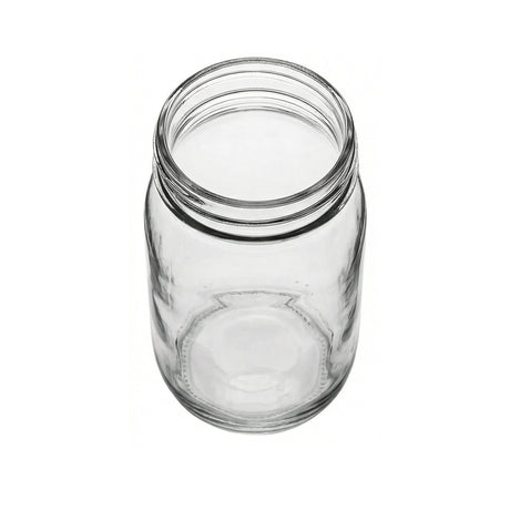 16 oz Universal Glass Jar - Flint - Glass Jar | General Bottle Supply