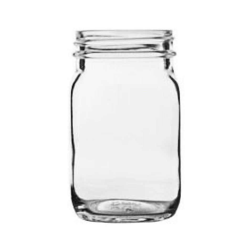 4 oz Universal Glass Jar - Flint - Glass Jar | General Bottle Supply
