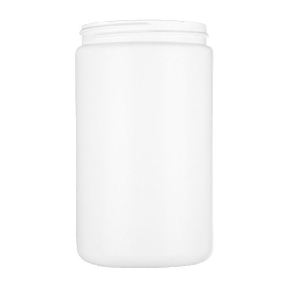 32 oz Wide Mouth HDPE Jars - White - Plastic Jar | General Bottle Supply