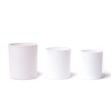 10oz Glass Candle Jar - Matte White - Glass Jar | General Bottle Supply