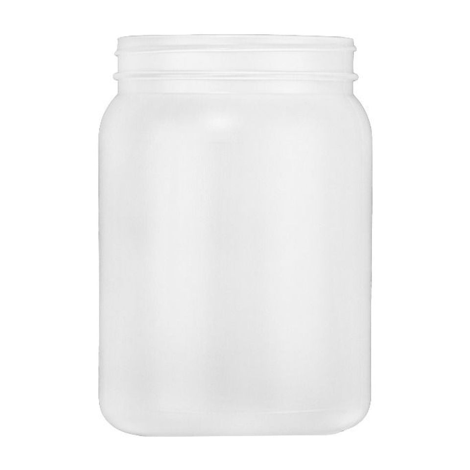 64 oz Wide Mouth HDPE Jars - Natural - Plastic Jar | General Bottle Supply