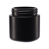 4oz Extra-Wide HDPE Jar (53/450) - Matte Black - Plastic Jar | General Bottle Supply