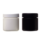 4oz Extra-Wide HDPE Jar (53/450) - Matte Black - Plastic Jar | General Bottle Supply