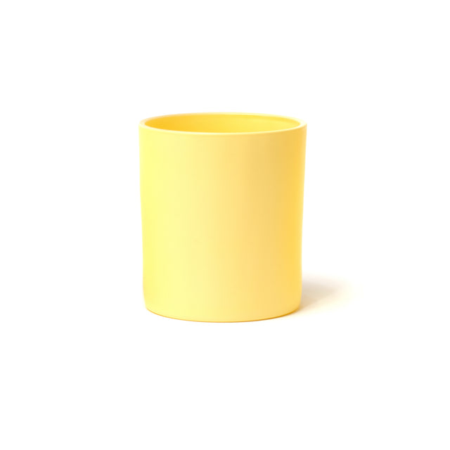 10oz Glass Candle Jar - Matte Yellow (Pastel) - Glass Jar | General Bottle Supply