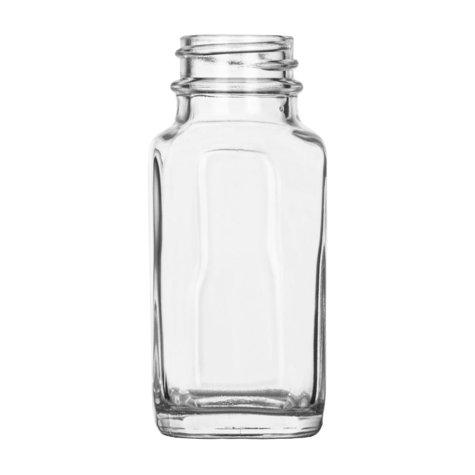 1 oz French Square Bottle - Glass Bottle | General Bottle Supply