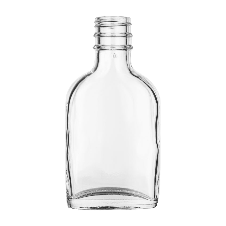 100 ml Flask Glass Bottle - Glass Bottle | General Bottle Supply