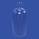 8 oz Clear Boston Round Glass Bottle Flint (24/400 Neck Finish) - General Bottle Supply | Wholesale glass and plastic packaging distributor Los Angeles
