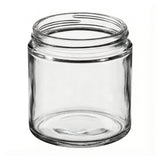 4 oz Straight Sided Glass Jars - Flint - Glass Jar | General Bottle Supply