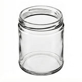 9 oz Straight Sided Glass Jars - Flint (70 Lug) - Glass Jar | General Bottle Supply